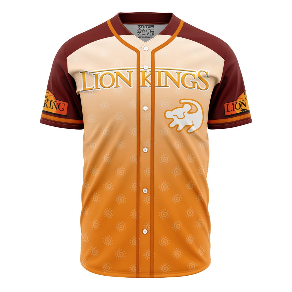 Simba Lion King V1 Baseball Jersey