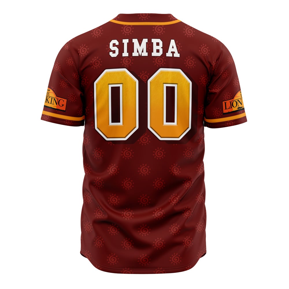 Simba Lion King V2 Baseball Jersey