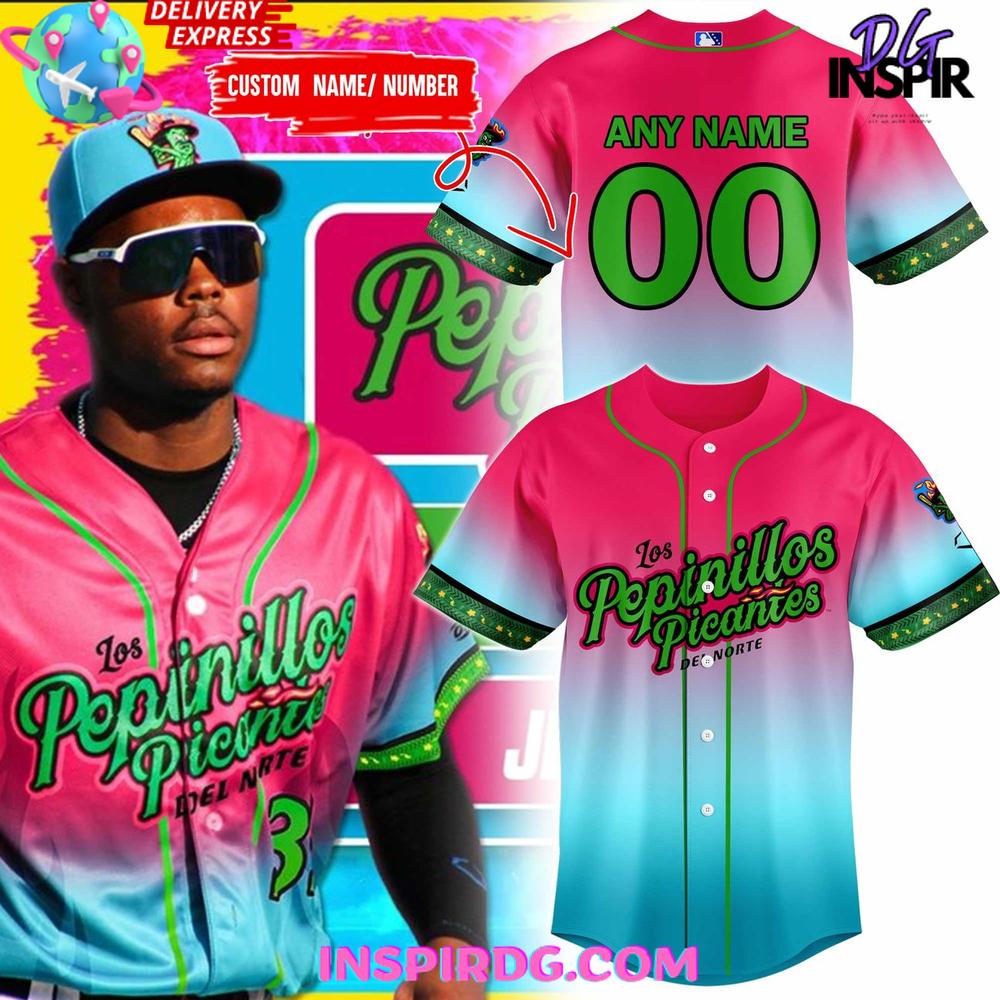 Los Pepinillos Picantes Del Norte 2025 Gradient Jersey