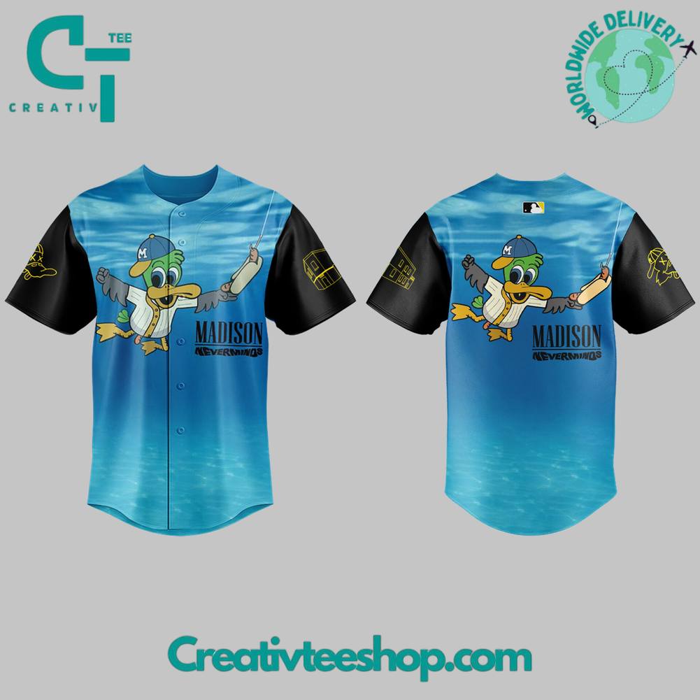 Madison Mallards "Madison Neverminds" Limited Edition Baseball Jersey