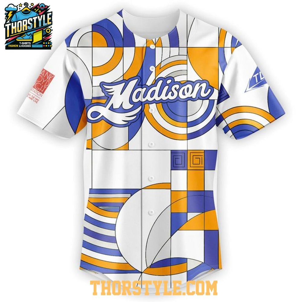 Madison Mallards X Frank Lloyd Wright 2026 Art Baseball Jersey