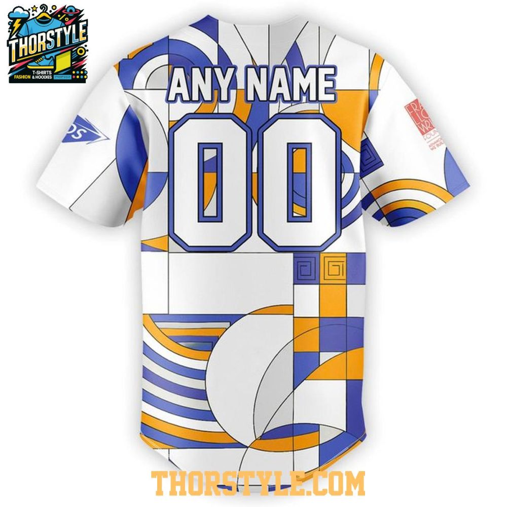 Madison Mallards X Frank Lloyd Wright 2026 Art Baseball Jersey