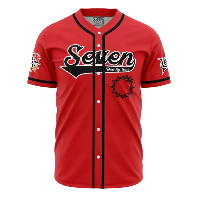 Meliodas Seven Deadly Sins Baseball Jersey