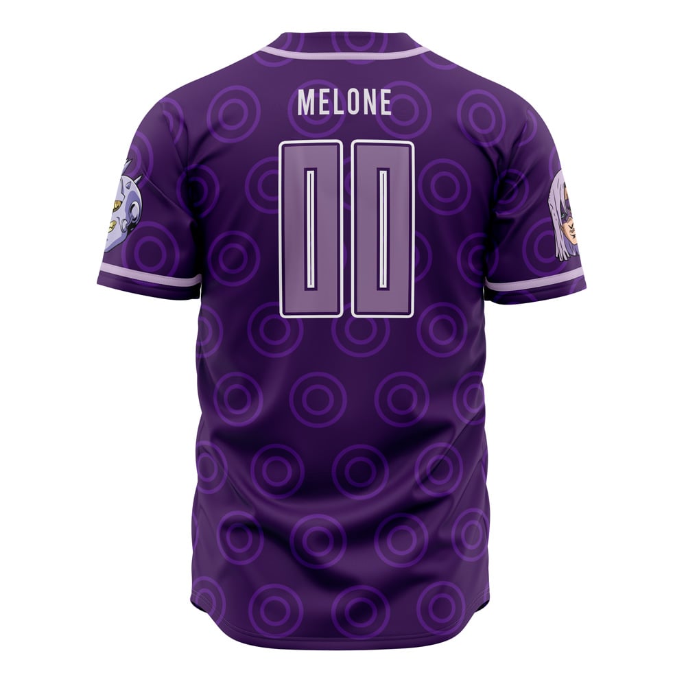 Melone Babyhead Jojo’S Bizarre Adventure Baseball Jersey