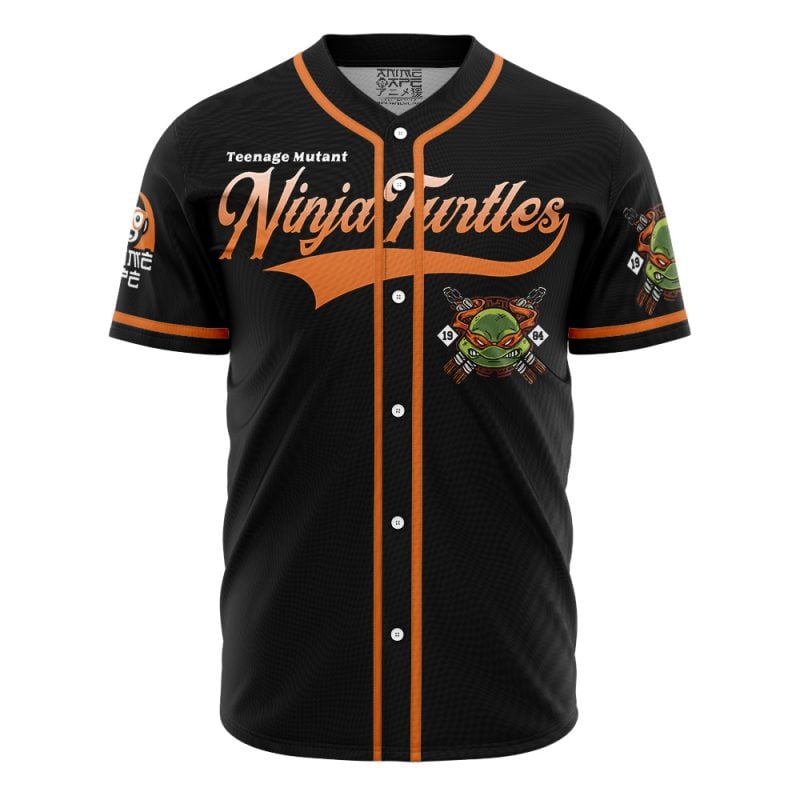 Michelangelo Teenage Mutant Ninja Turtles Baseball Jersey