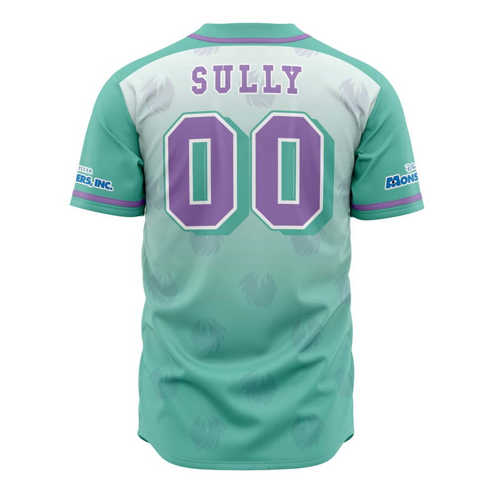 Sully Monsters Inc. V1 Baseball Jersey