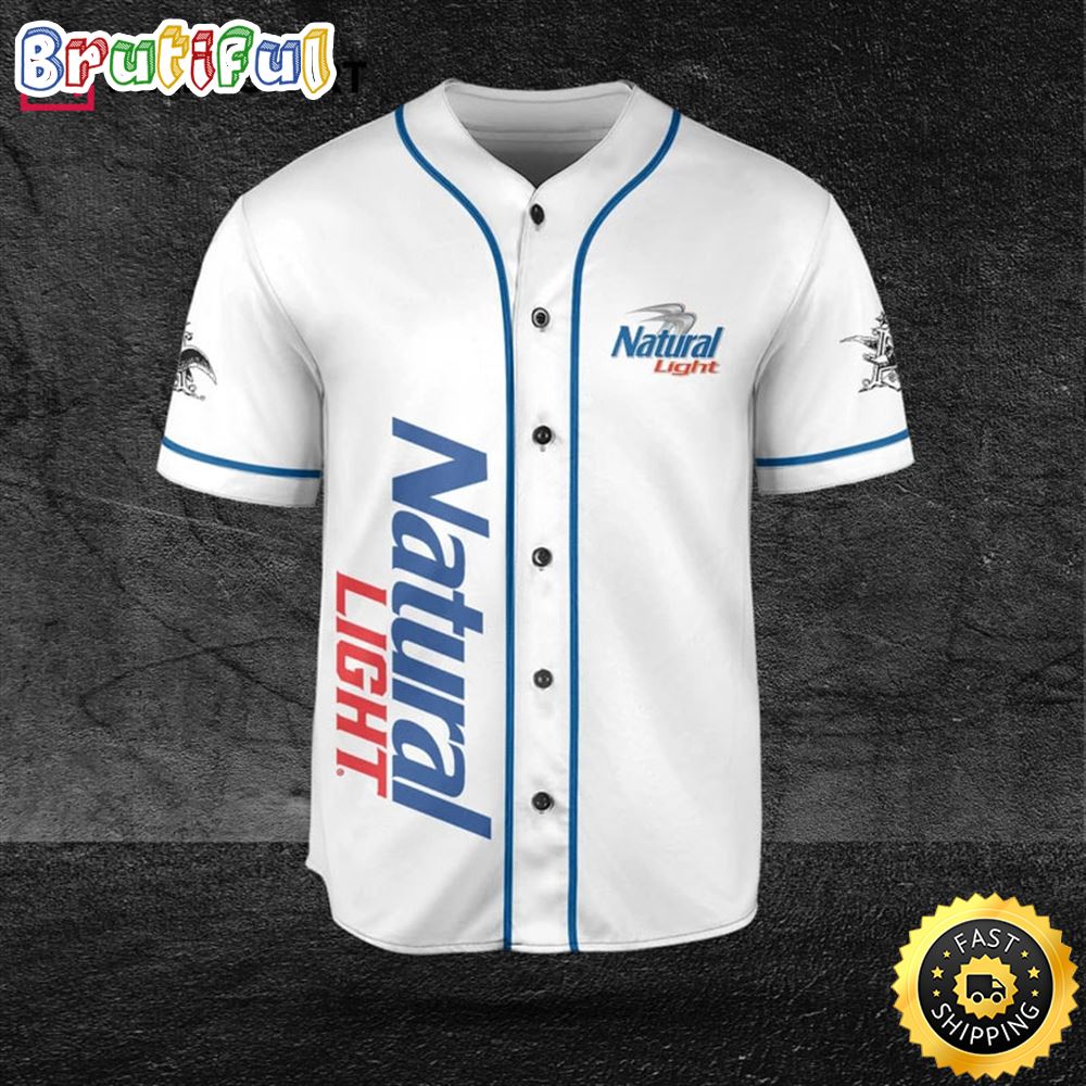 Natural Light Beer Lovers Baseball Jersey