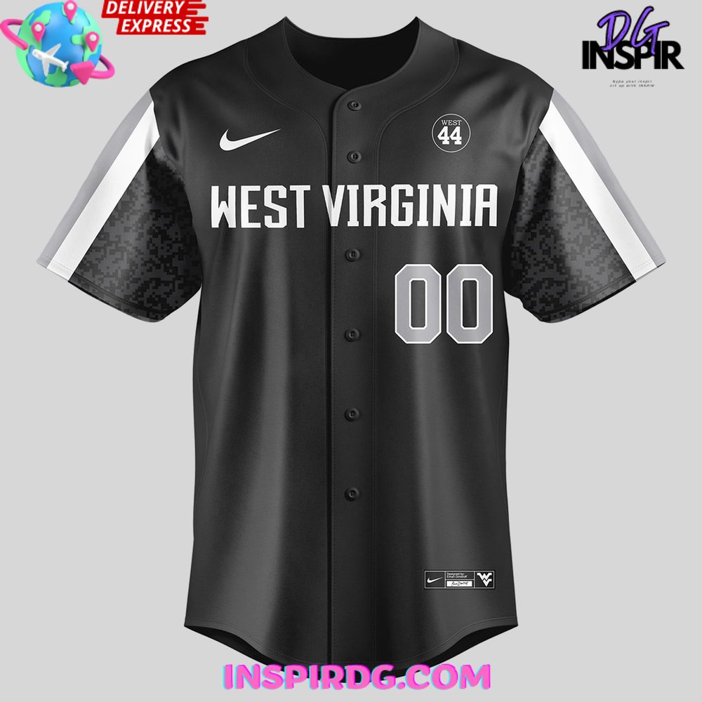 New Uniform West Virginia University 2025 Coal Rush Baseball Jersey