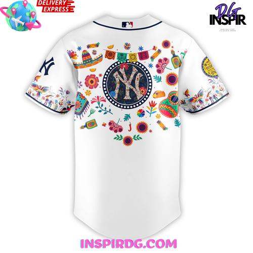 New York Yankess National Hispanic Heritage Month 2025 Baseball Jersey