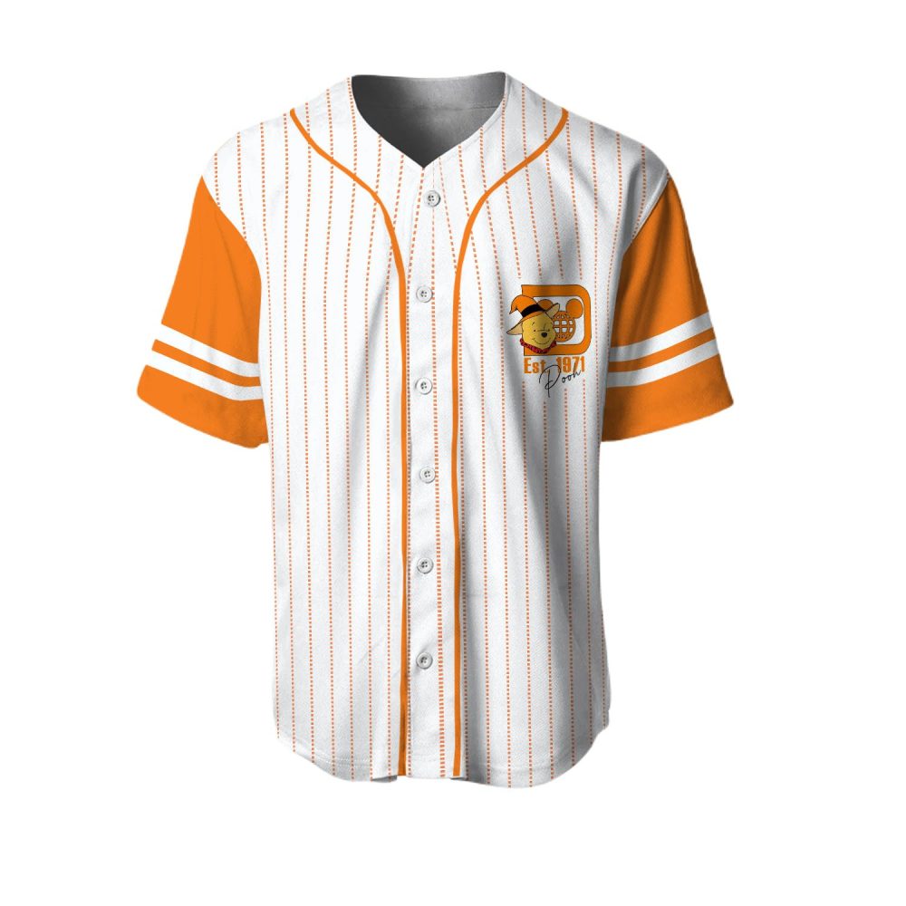 Disney Halloween Baseball Jersey – Celebrate In Style With Pooh &amp; Friends!