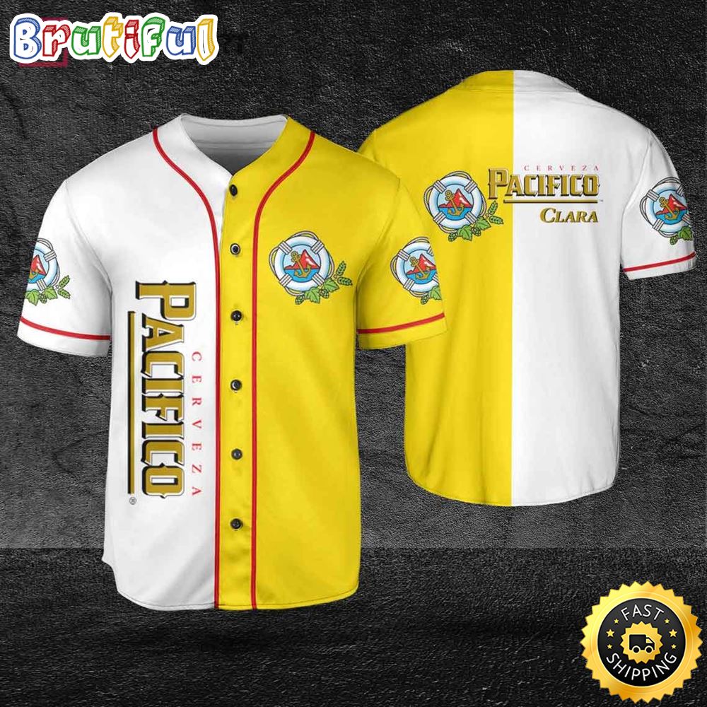 Pacifico Cerveza Beer Lover Baseball Jersey