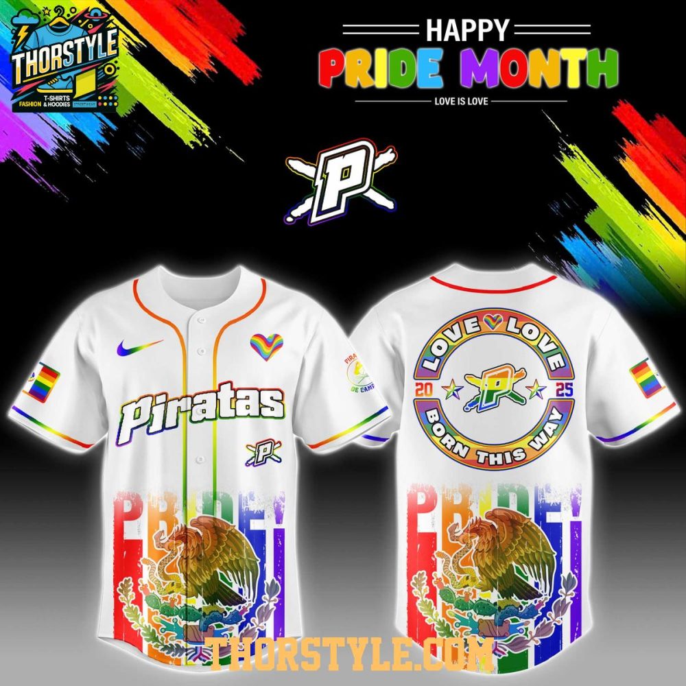 Piratas De Campeche 2025 Happy Pride Month Baseball Jersey