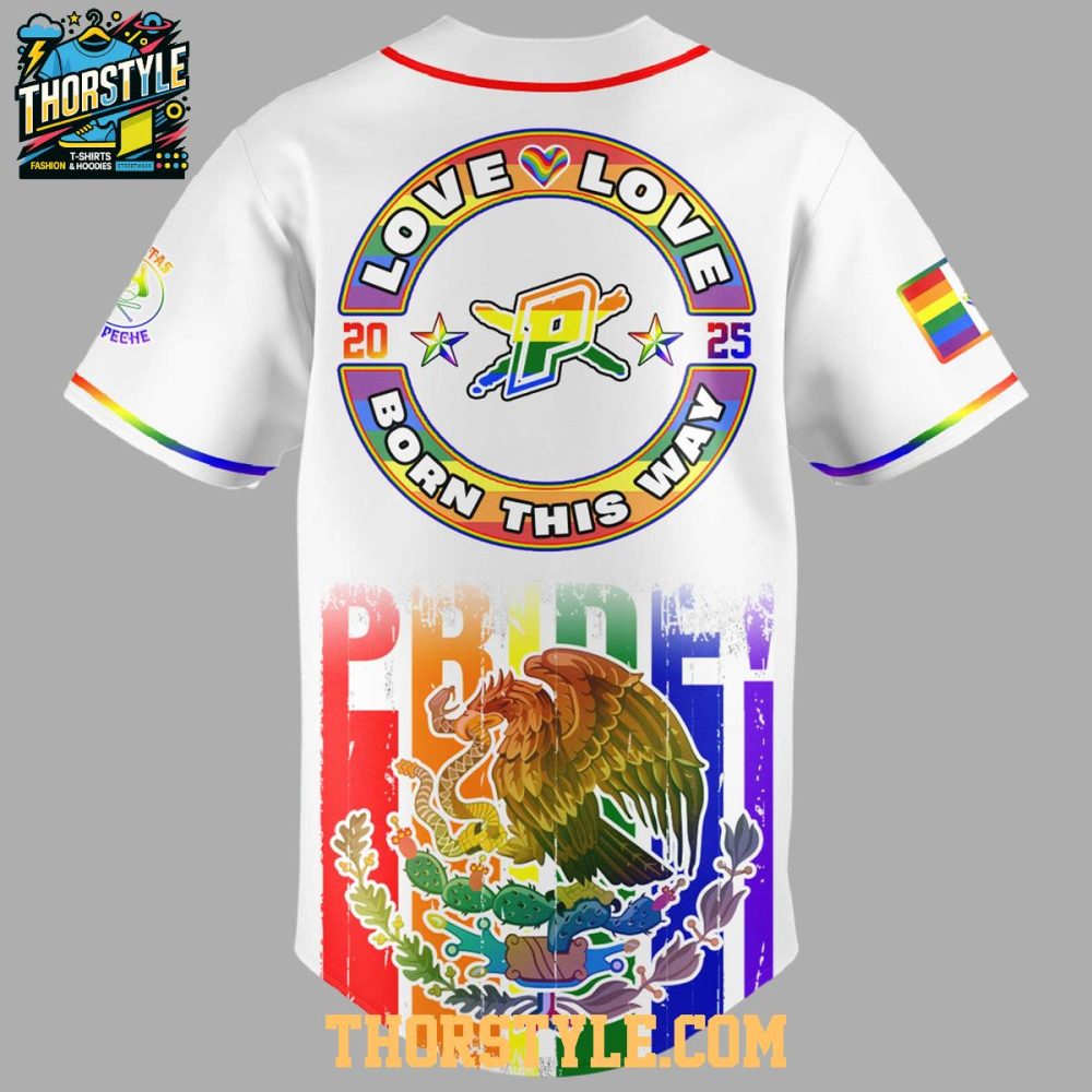 Piratas De Campeche 2025 Happy Pride Month Baseball Jersey