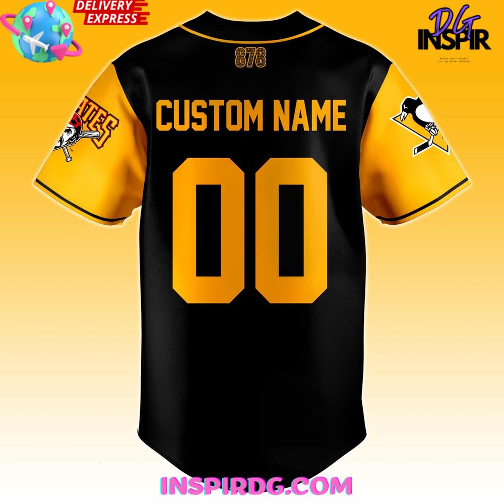 Pittsburgh Penguins Phil The Thrill Special Baseball Jersey