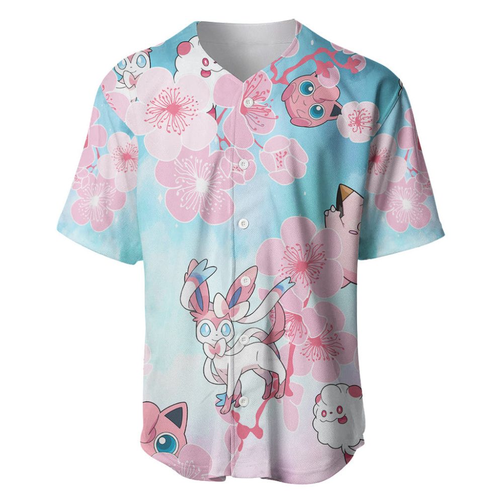 Colorful Anime Floral Shirt – Short Sleeve Casual Unisex Top