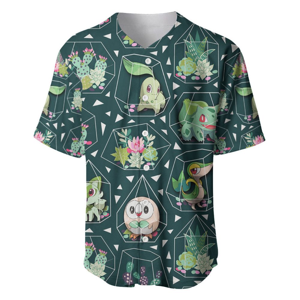 Unisex Botanical Graphic Tee – Cute Cartoon Plant Design, Casual Summer Shirt