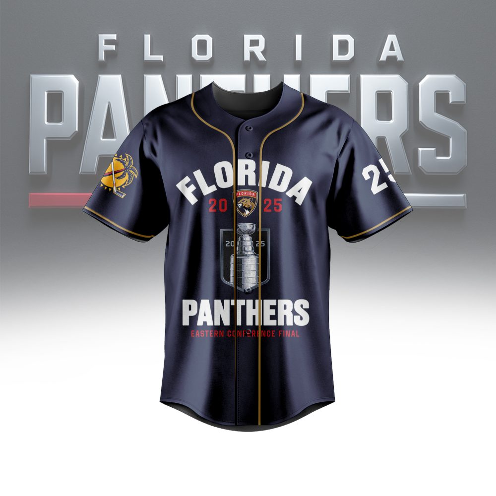 Florida Panthers 2025 Hockey Jersey - Limited Edition Fan Gear, Eastern Conference Final