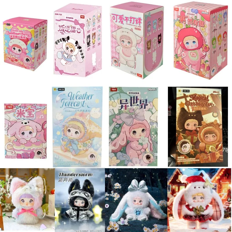 Nommi Fantasy World Nommi Baby Loveliness Magical Christmas Eve Series Surprise Blind Box Cute Plush Doll Toy For Kids Gift