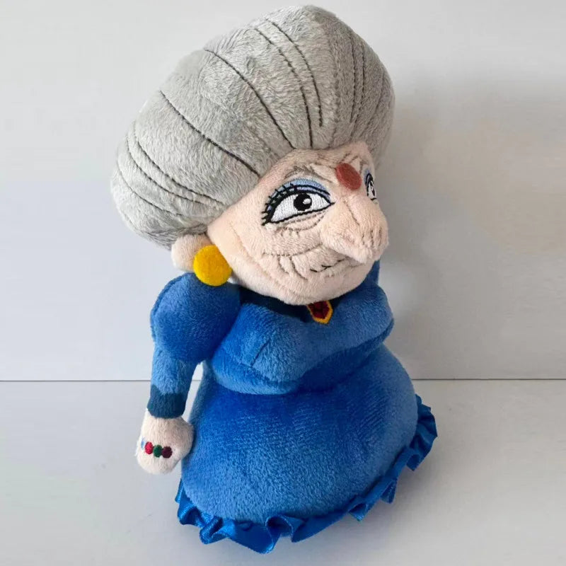 New Anime Spirited Awayed Yubaba Plush Cute Soft Stuffed Anime Peripherals Villain Yubaba Plushie Doll Toy Fans Birthday Gift