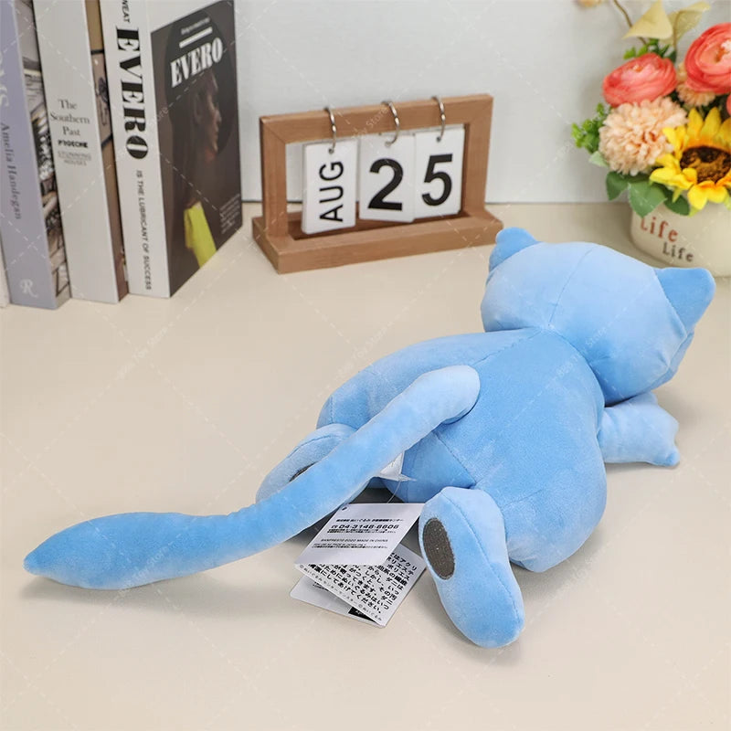 Pokemon Mew Pillow Plush Toy Anime Shiny Mew Sleep Sofa Soft Stuffed Cushion Peluche Dolls for Boys and Girl Funny Birthday Gift