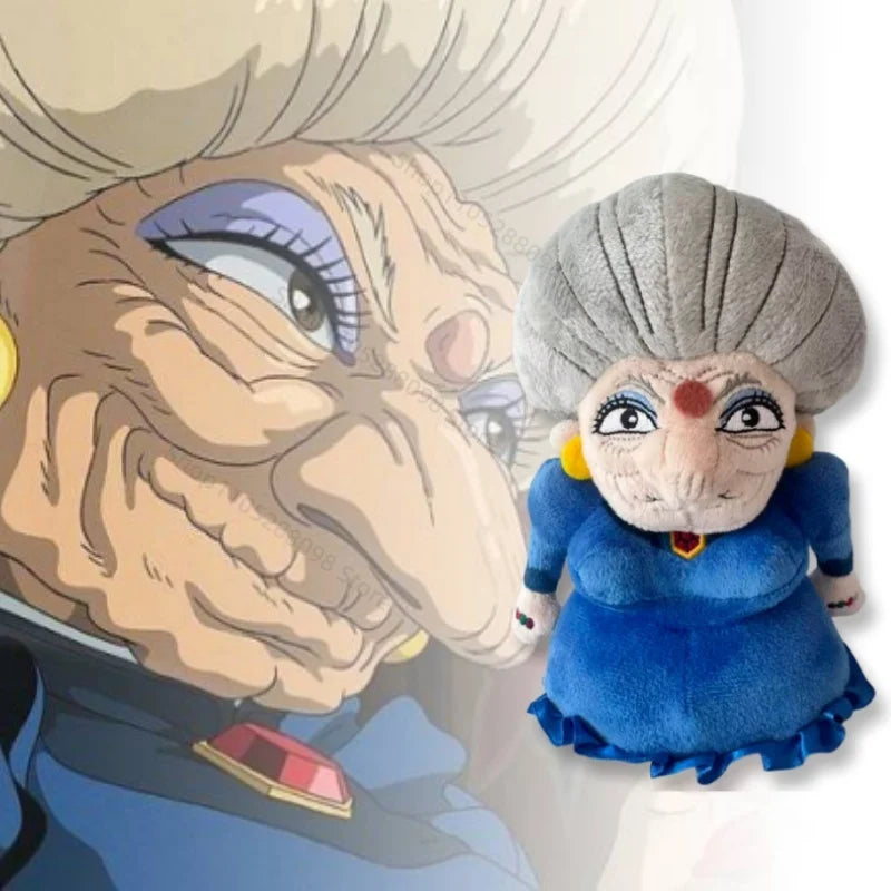 New Anime Spirited Awayed Yubaba Plush Cute Soft Stuffed Anime Peripherals Villain Yubaba Plushie Doll Toy Fans Birthday Gift