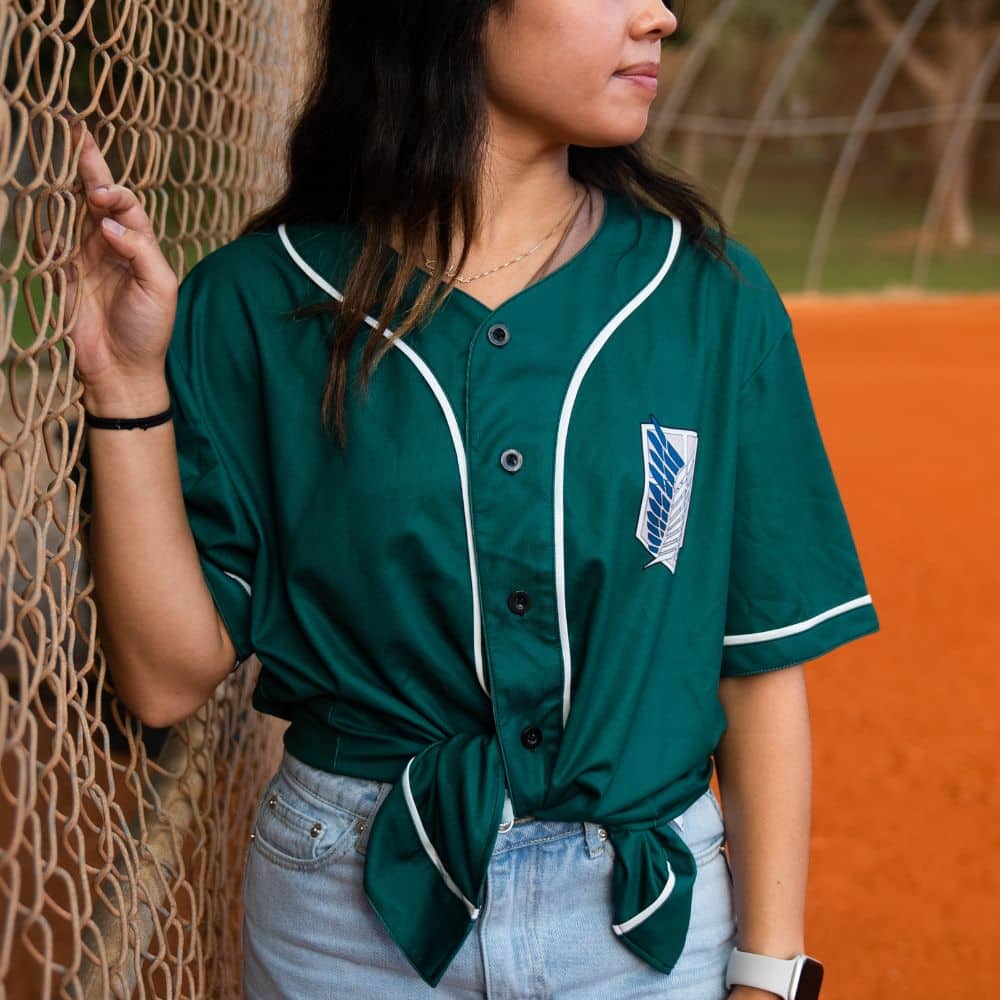 Scouting Regiment Attack On Titan Baseball Jersey
