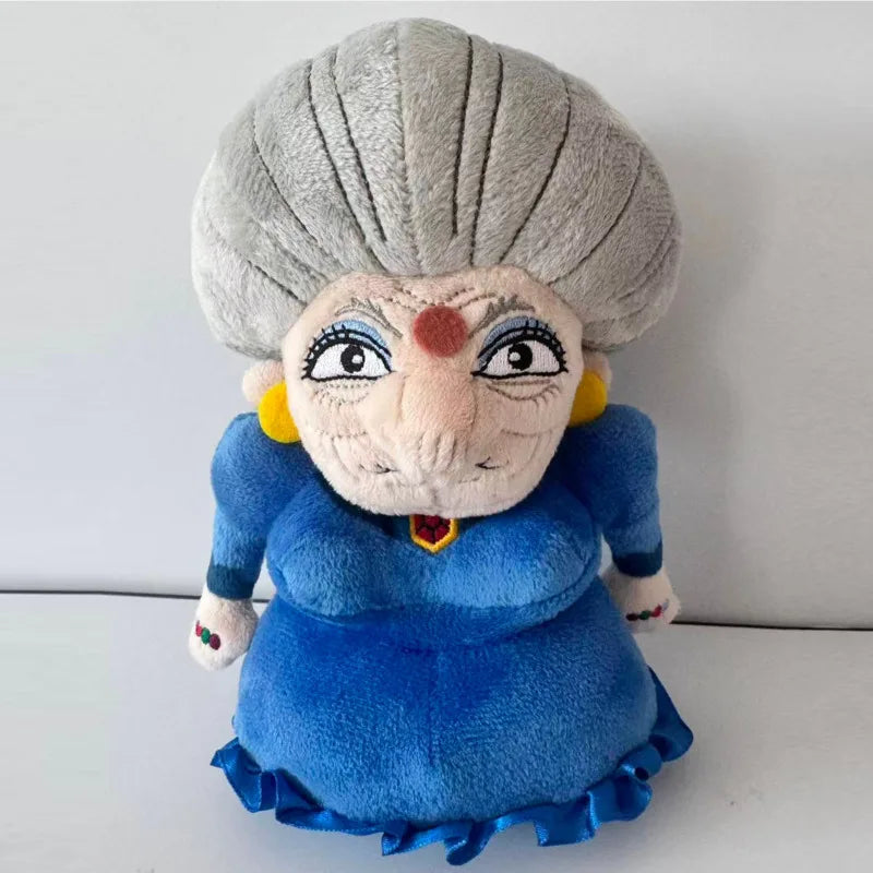New Anime Spirited Awayed Yubaba Plush Cute Soft Stuffed Anime Peripherals Villain Yubaba Plushie Doll Toy Fans Birthday Gift
