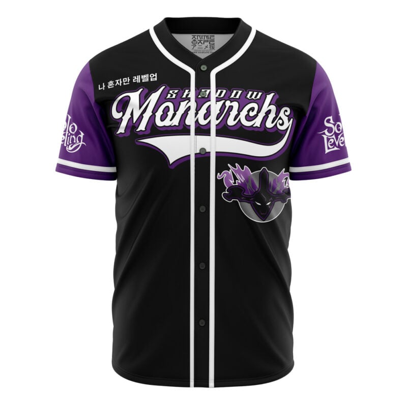 Shadow Monarchs God Solo Leveling Baseball Jersey