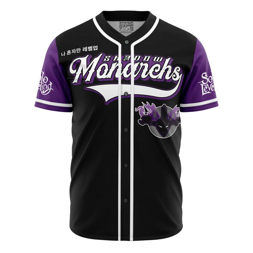 Shadow Monarchs God Solo Leveling Baseball Jersey
