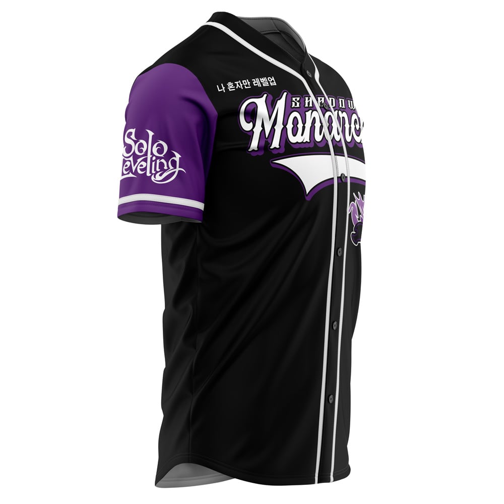 Shadow Monarchs God Solo Leveling Baseball Jersey