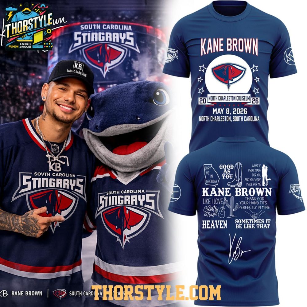 South Carolina Stingrays Kane Brown North Charleston Coliseum 2026 Hoodie Shirts