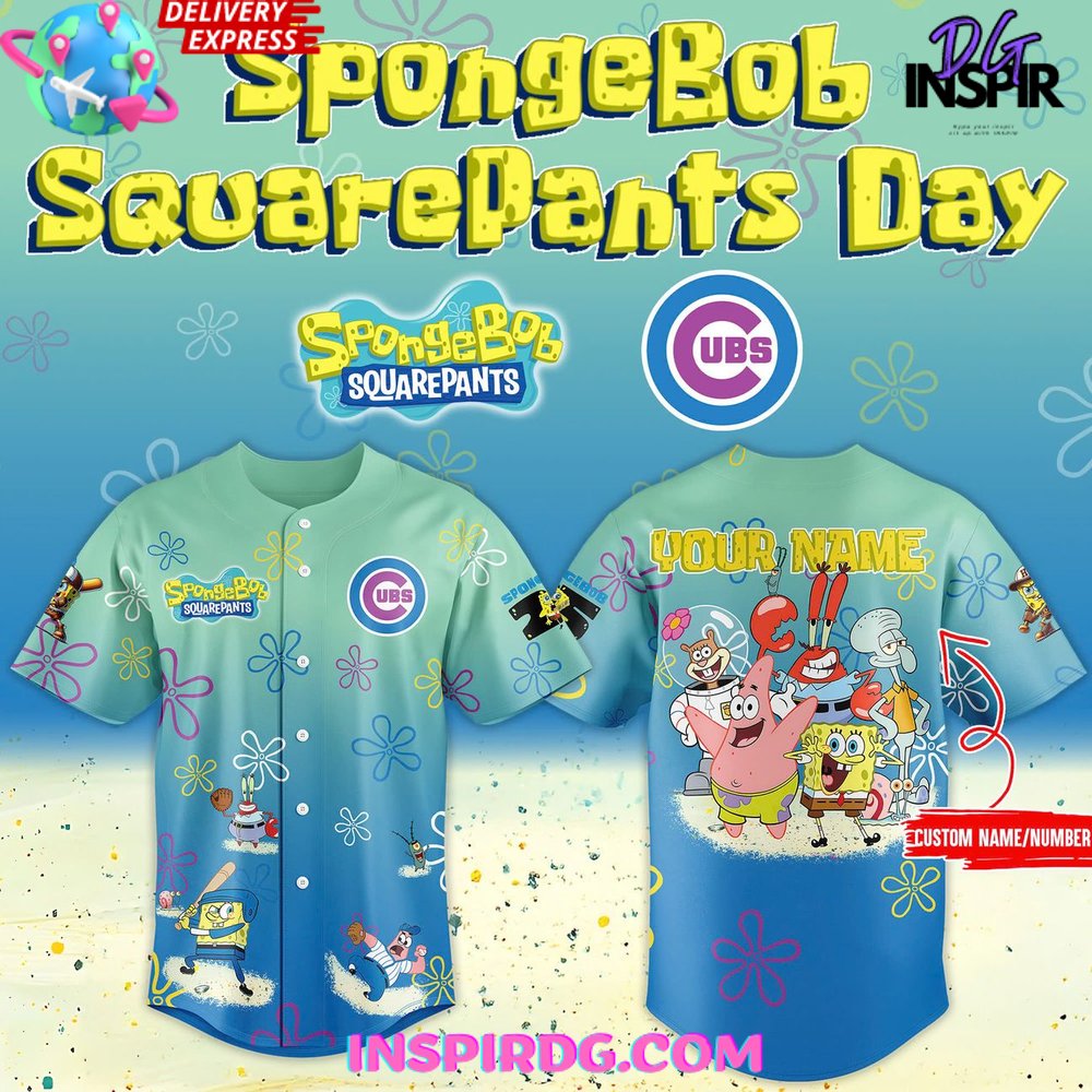 Spongebob 25Th Anniversary Special Baseball Jersey