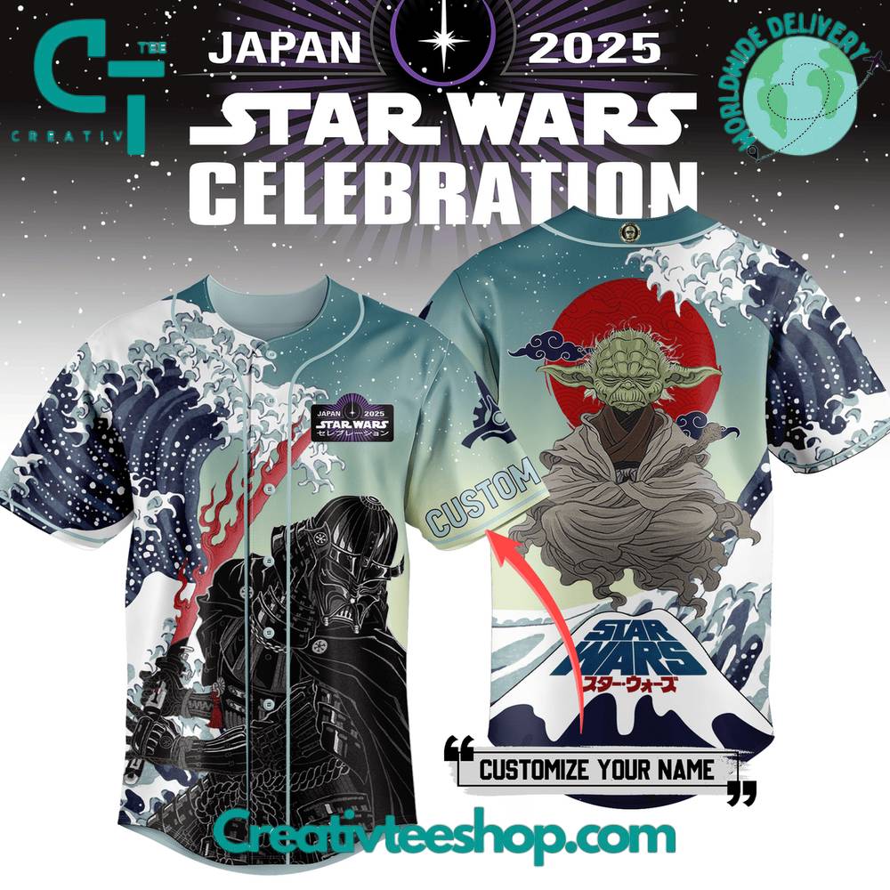 Star Wars Japan Celebration 2025 Special Baseball Jersey