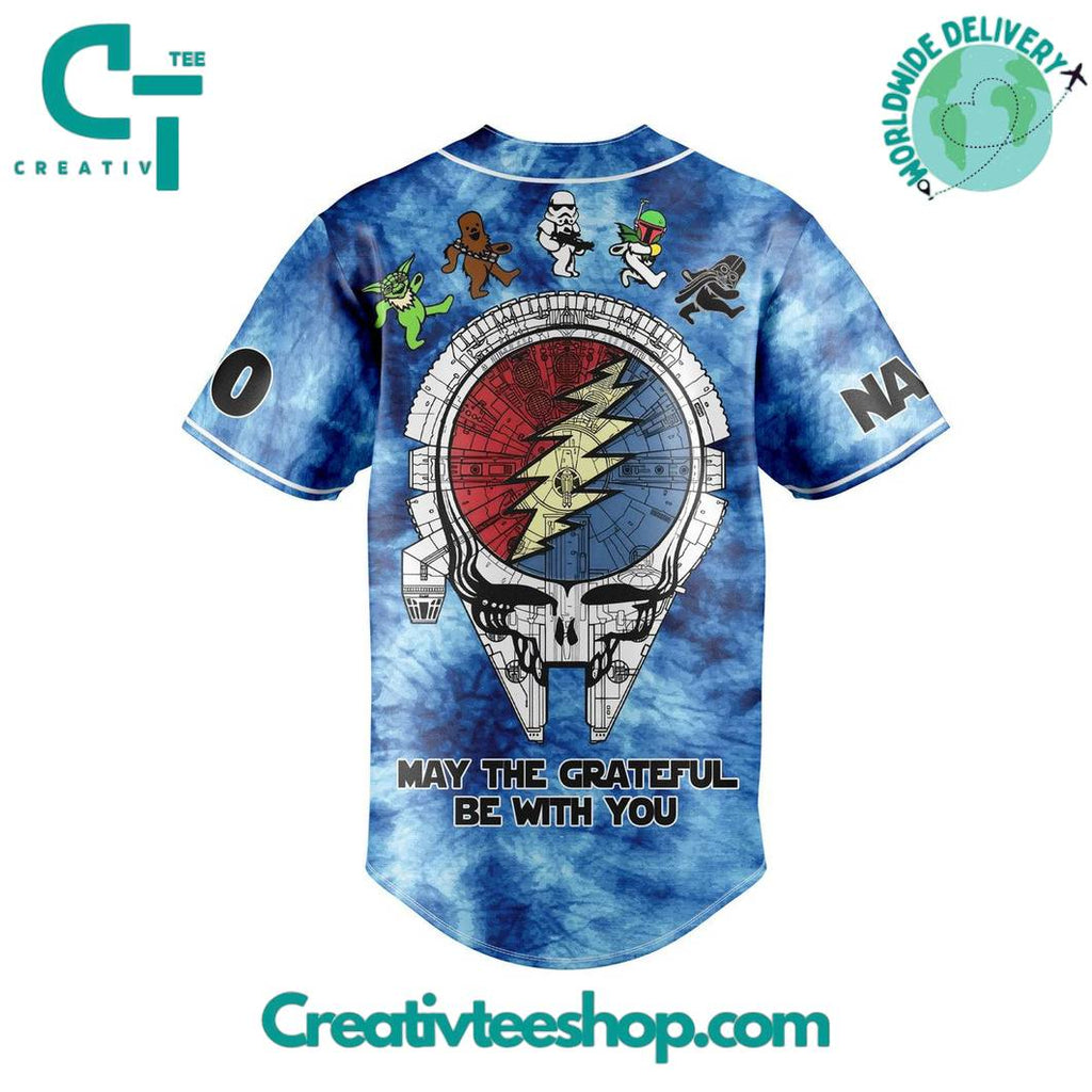 Star Wars X Grateful Dead "Dark Star" Special Baseball Jersey