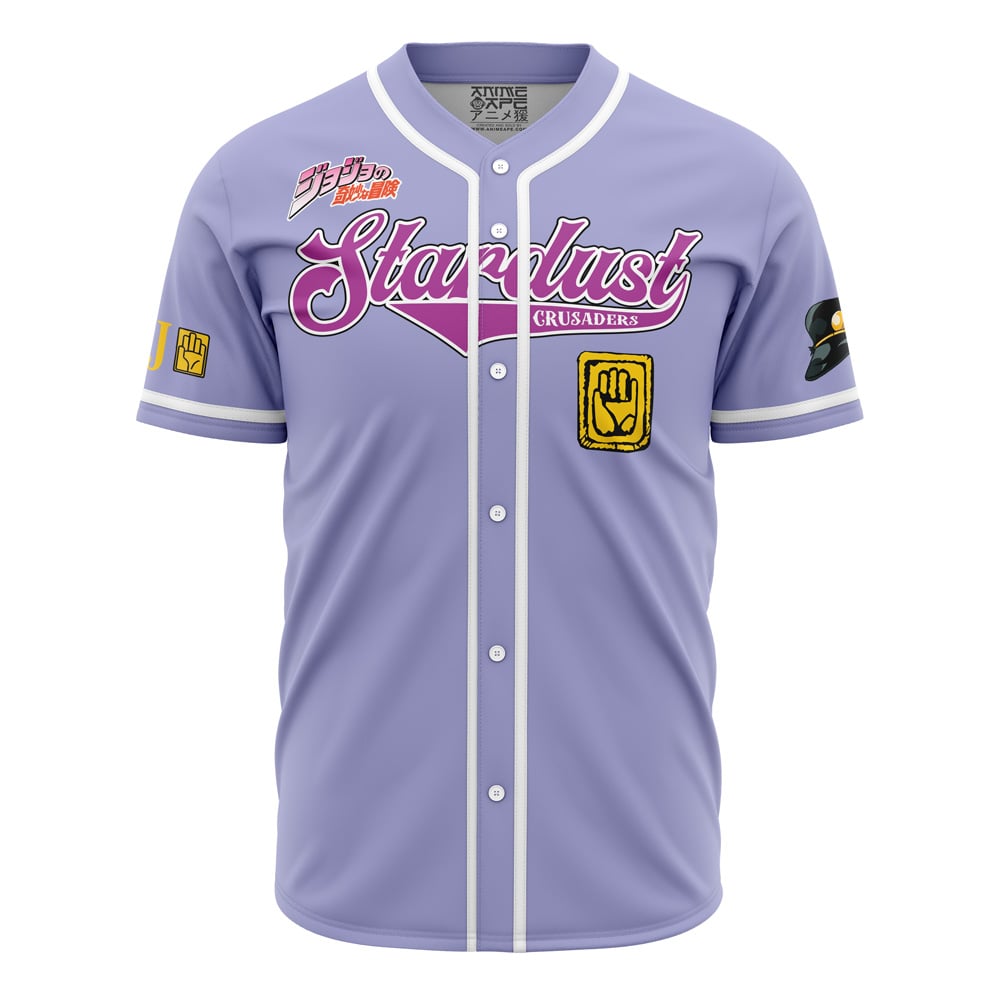 Stardust Crusaders Jojo’S Bizarre Adventure Baseball Jersey