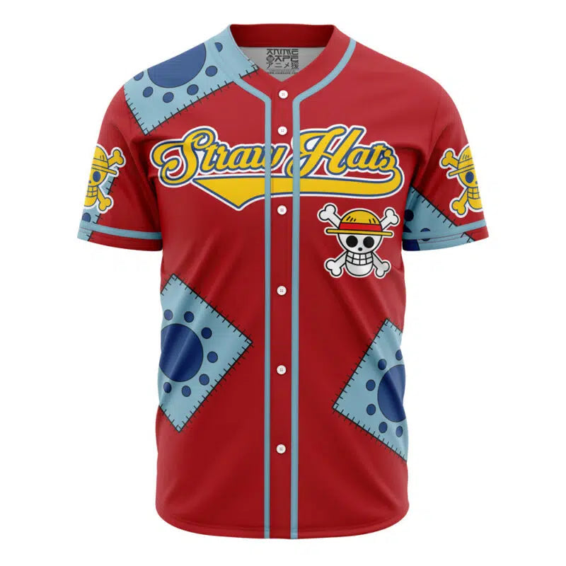 Straw Hats Luffy One Piece Baseball Jersey