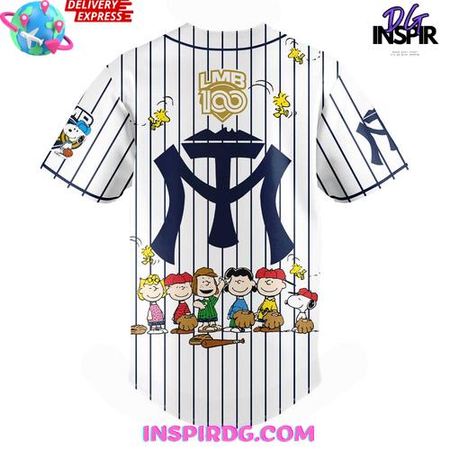Sultanes Peanuts 100 Years Lmb Special Baseball Jersey
