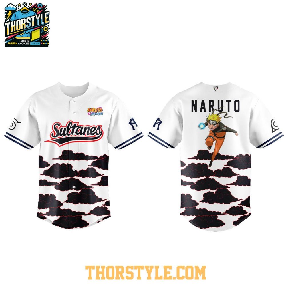 Sultanes De Monterrey X Naruto Shippuden 2026 Night Baseball Jersey