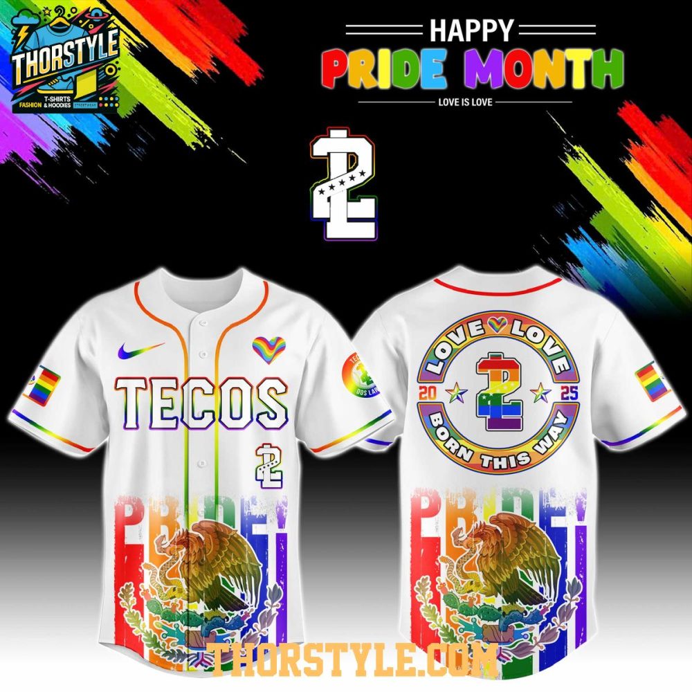 Tecolotes De Dos Laredos 2025 Happy Pride Month Baseball Jersey