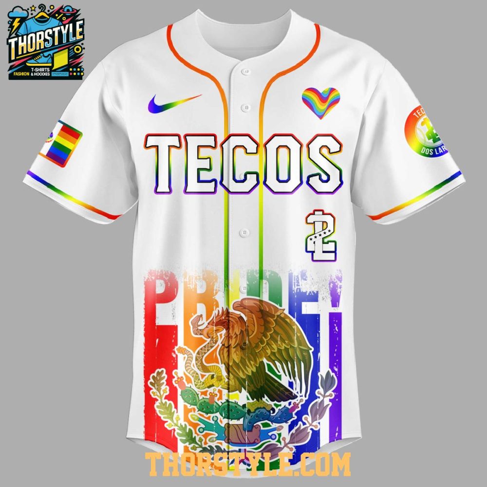 Tecolotes De Dos Laredos 2025 Happy Pride Month Baseball Jersey