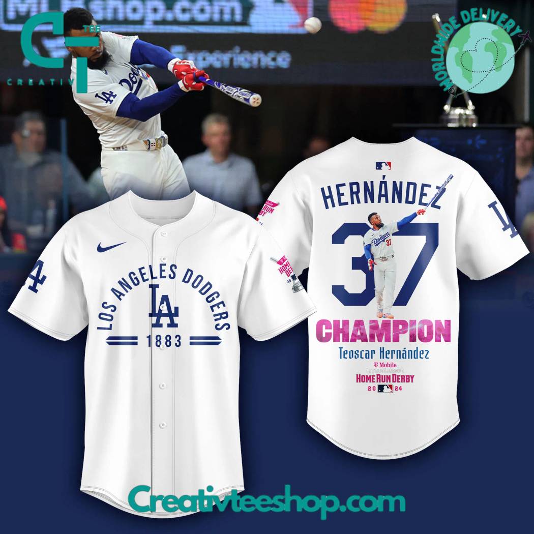 Teoscar Hernandez Champion Home Run Derby 2024 Baseball Jersey