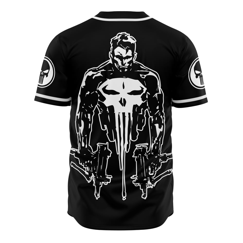 The Punisher Marvel Baseball Jersey