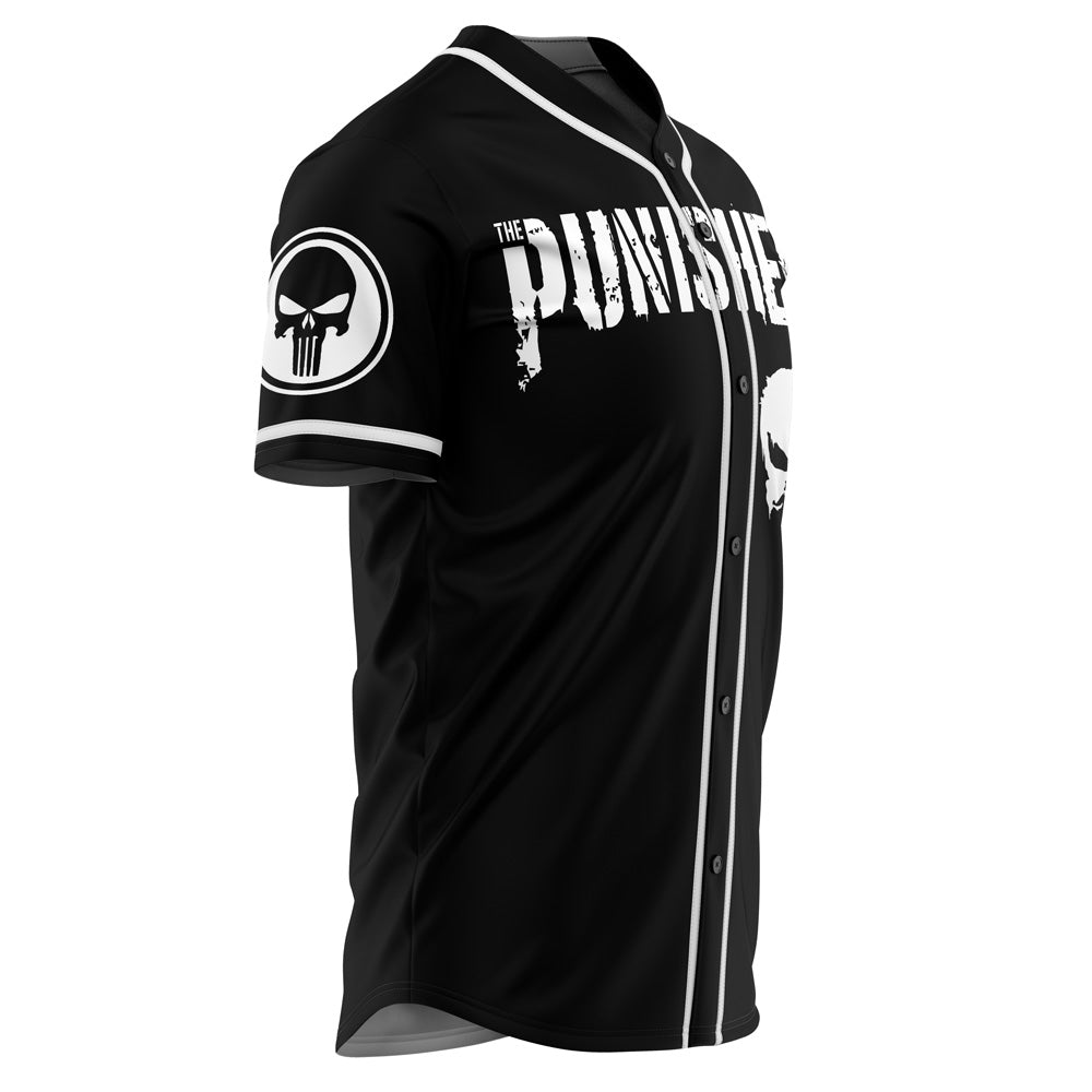 The Punisher Marvel Baseball Jersey