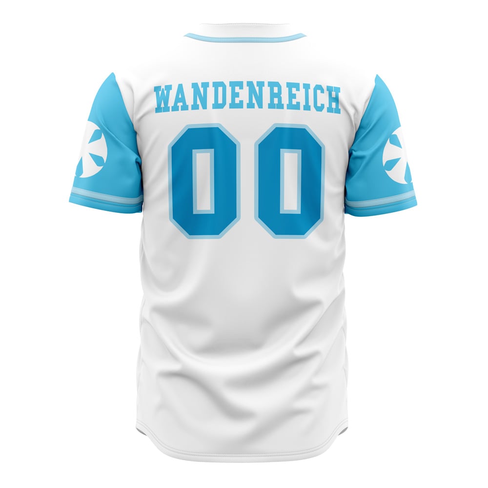 The Quincy Wandenreich Bleach Baseball Jersey