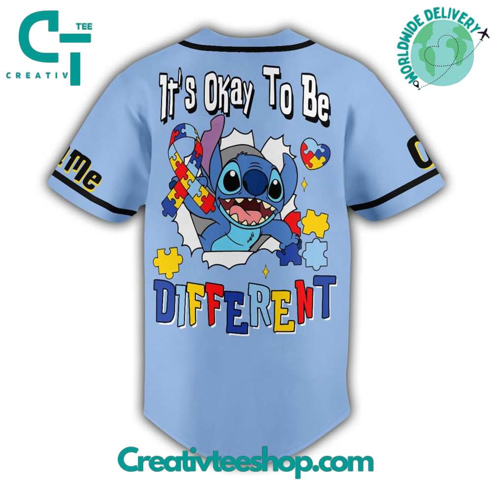 The Stitch Autism Awareness Baseball Jersey