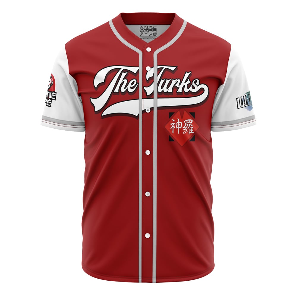 The Turks Final Fantasy Baseball Jersey