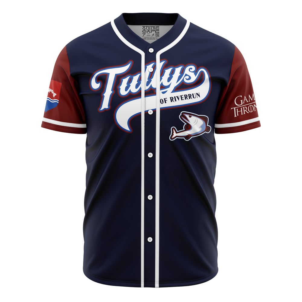 Tullys Of Riverrun Game Of Thrones Baseball Jersey
