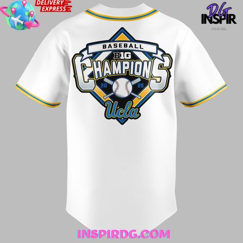 Ucla Bruins 2025 Regular Season Champions Special Baseball Jersey