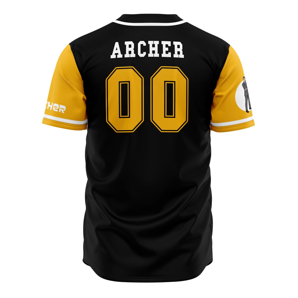 Whore Island Ocelots Archer V2 Baseball Jersey
