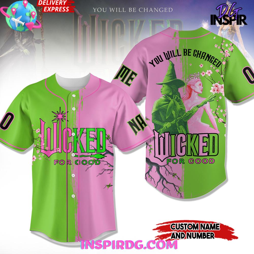 Wicked For Good Limited Edition Baseball Jersey